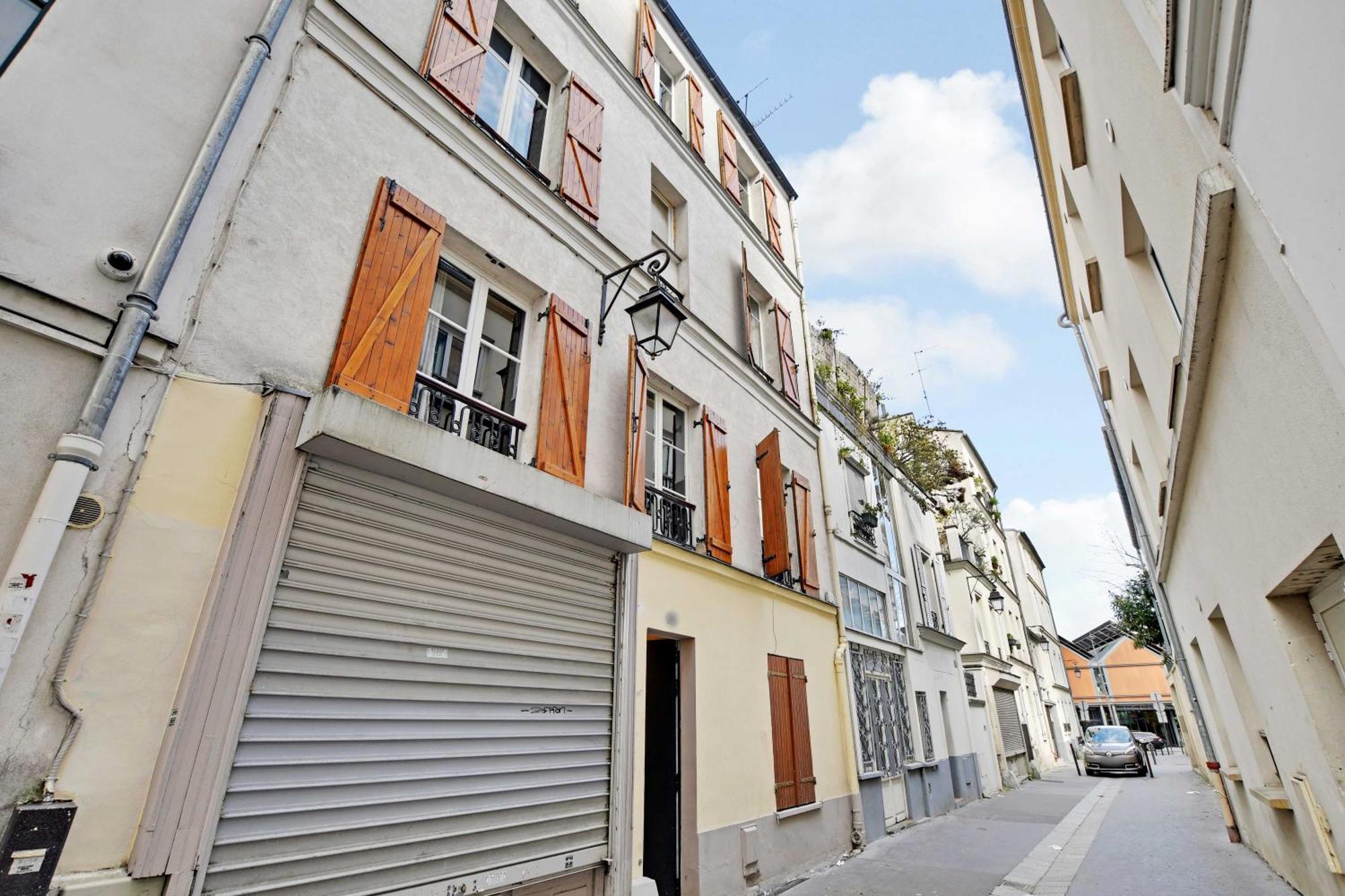 Charming Studio - 2P With Ac Near Montmartre Paris Luaran gambar